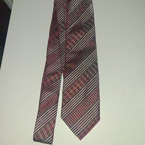 Imani Uomo Pink & Black Silk Tie